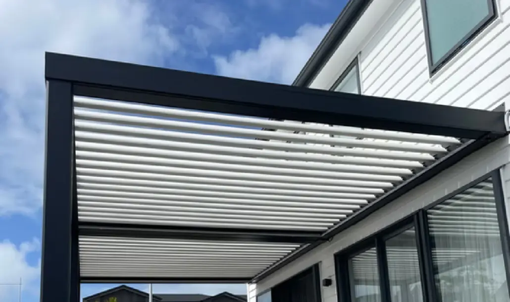 NZ Made Retractable Louvres