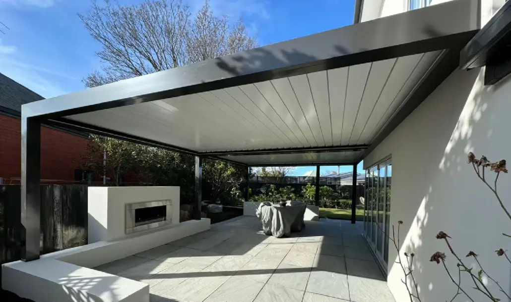 NZ Made Retractable Louvres