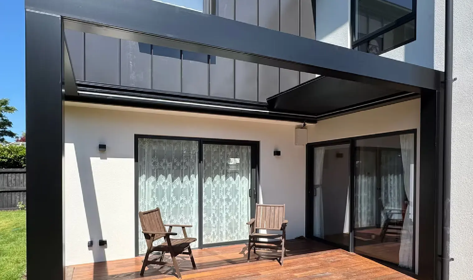 NZ Made Retractable Louvres